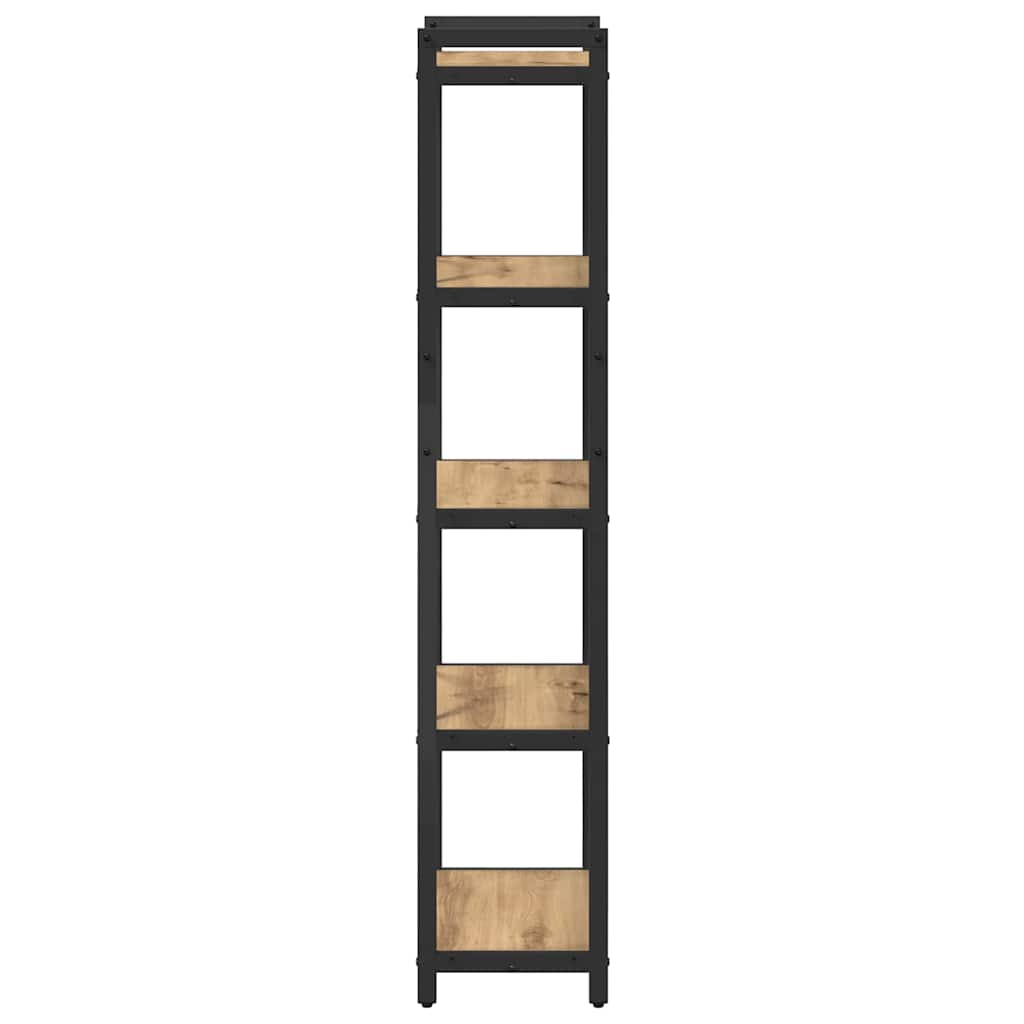 Bookcase Artisan oak 40 x 30 x 153 cm Engineered wood